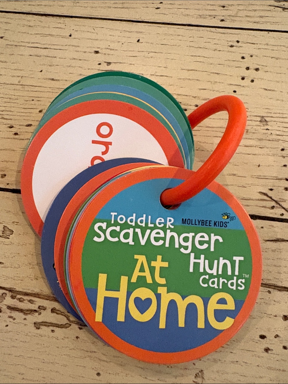 Toddler Scavenger Hunt Cards At Home